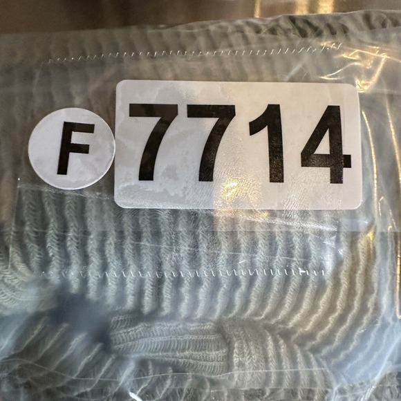 Madewell Rib Knit Top Womens XL Green Thermal Ribbed Asymmetrical Long Sleeve - Picture 7 of 7